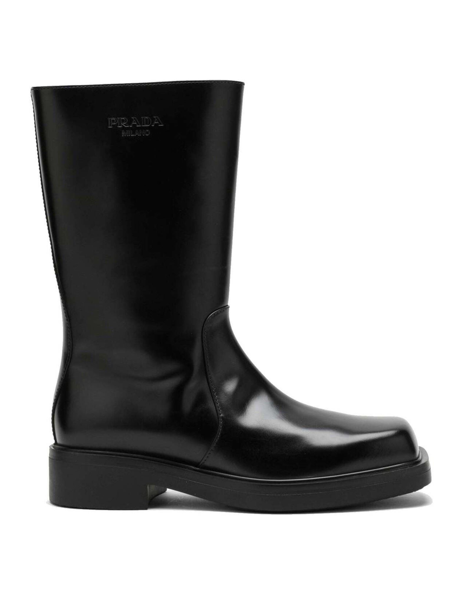 PRADA Stiefelette Herren Schwarz von PRADA