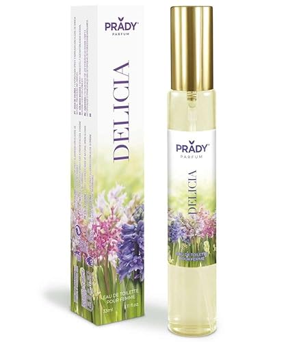 Prady - Eau de Toilette Delicia 33ml - Unisex - 33ml - Süßer und belebender Duft für jeden Tag! von PRADY