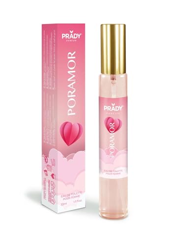 Prady - Eau de Toilette Poramor 33ml - Unisex - 33ml - Eleganter und verführerischer Duft für besondere Momente! von PRADY