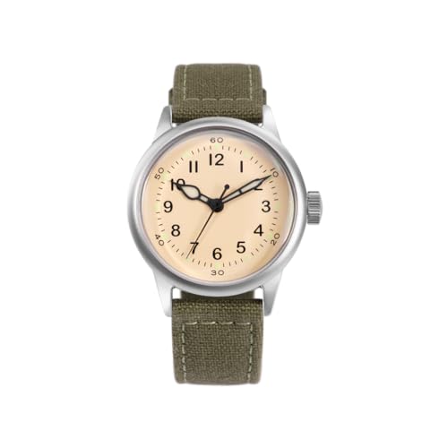 PRAESIDUS A-11 Service-Armbanduhr "Lost Watch of D-Day" – Herren-Automatik-Armbanduhr mit Selbstaufzug, Tom Rice A-11 (42mm), Automatikuhr von PRAESIDUS