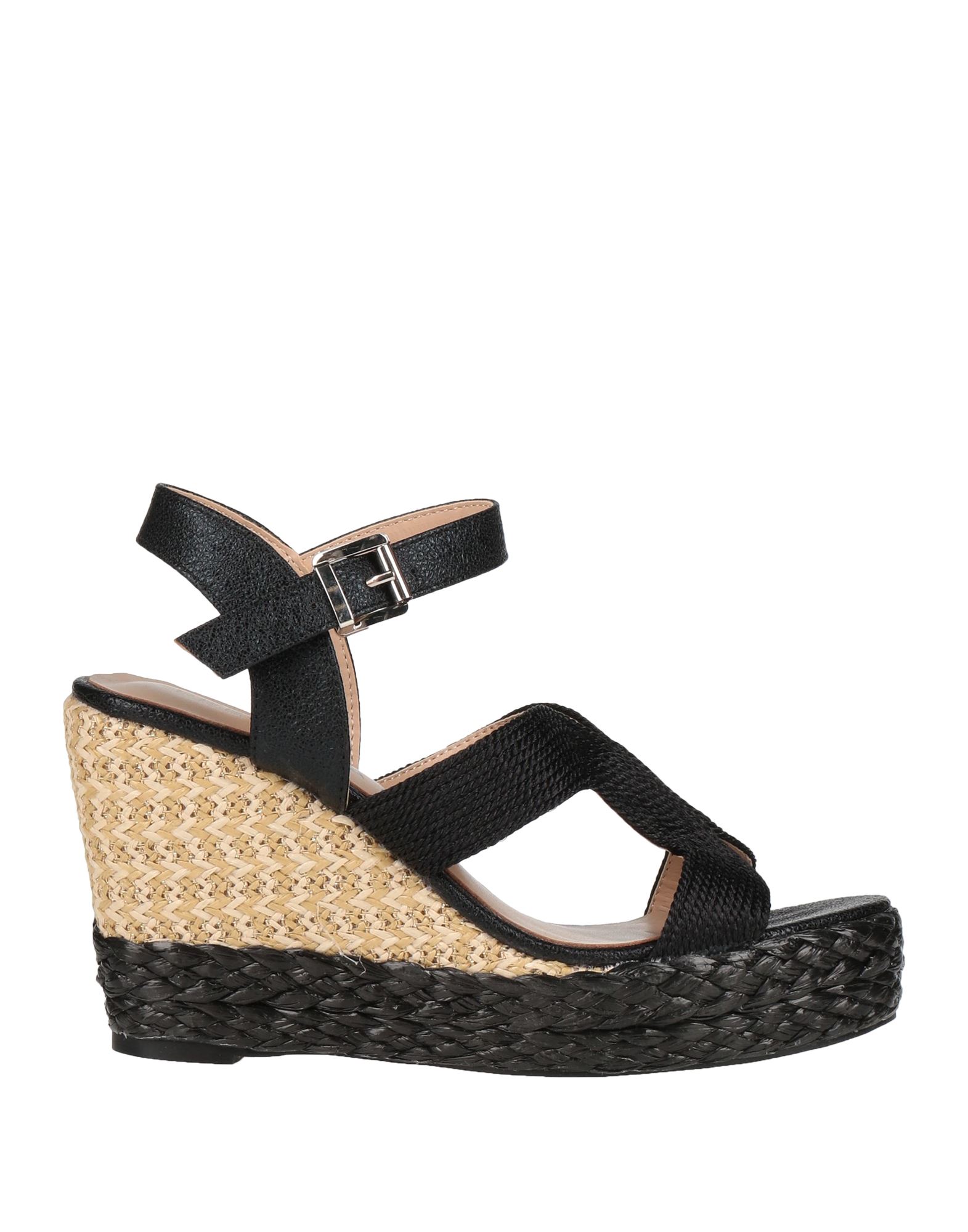 PREGUNTA Espadrilles Damen Schwarz von PREGUNTA