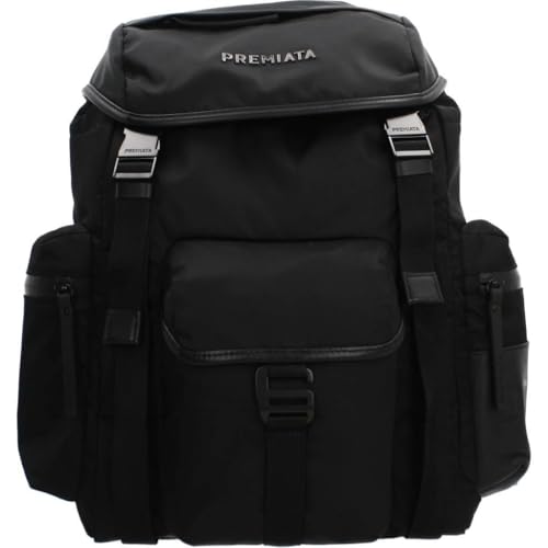 PREMIATA Herren Tasche Rucksack Booker 2103 Schwarz von PREMIATA