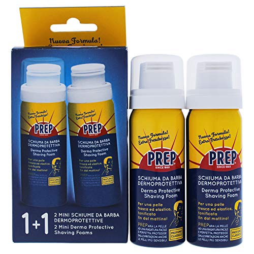Derma Protective Shaving Foam by Prep for Men - 2 x 1.7 oz Shaving Foam von PREP