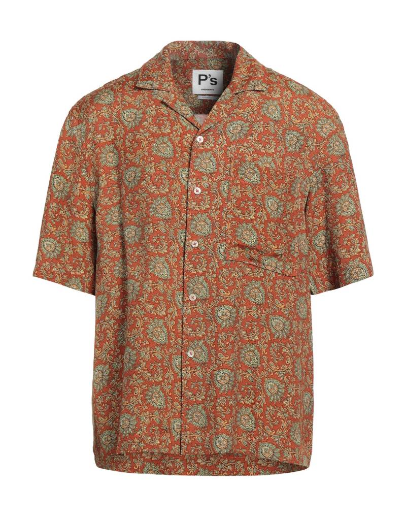 PRESIDENT'S Hemd Herren Rostrot von PRESIDENT'S