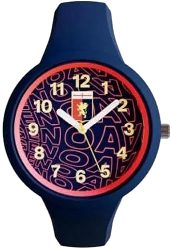 PRESTIGE & DELUXE Lowell One Kid Unisex Armbanduhr Unisex Genoa Weißes Armband - Zifferblatt 34mm von PRESTIGE & DELUXE