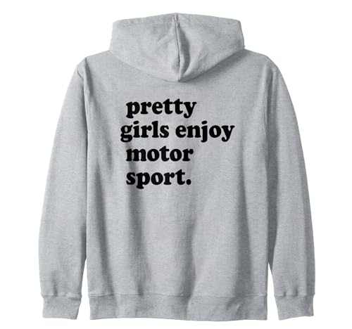 PRETTY GIRLS ENJOY MOTOR SPORT Motorsport Motorcross Rallye Kapuzenjacke von PRETTY GIRLS ENJOY MOTOR SPORT X Motorsport Spruch