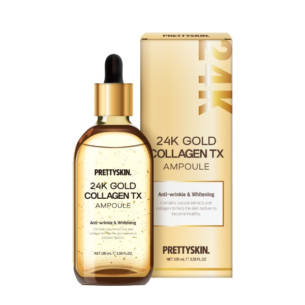PRETTYSKIN - 24K Gold Collagen TX Ampoule - 105ml von PRETTYSKIN
