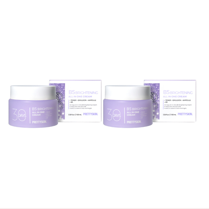 PRETTYSKIN - 30 Days All In One B5 Brightening Cream - 100ml (2ea) Set von PRETTYSKIN