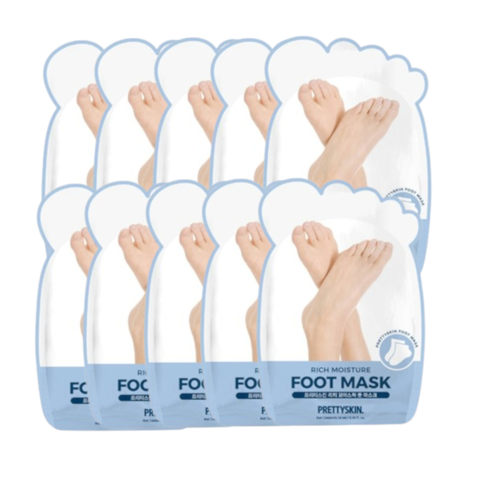 PRETTYSKIN - Bliss Rich Renew Foot Mask - 10pcs Set PRETTYSKIN - Bliss Rich Renew Foot Mask - 10pcs Set von PRETTYSKIN