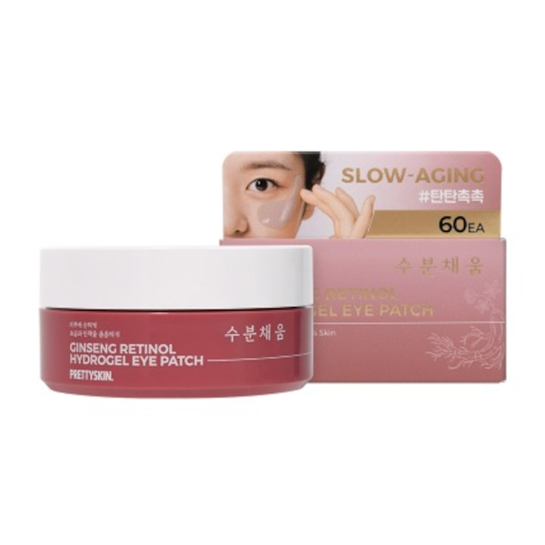 PRETTYSKIN - Ginseng Retinol Hydrogel Eye Patch - 90g (60ea) von PRETTYSKIN
