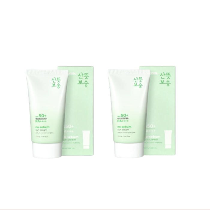 PRETTYSKIN - No Sebum Sun Cream SPF50+ PA++++ - 50ml (2ea) Set von PRETTYSKIN