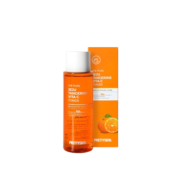 PRETTYSKIN - The Pure Jeju Tangerine Vita C Toner - 250ml PRETTYSKIN - The Pure Jeju Tangerine Vita C Toner - 250ml von PRETTYSKIN