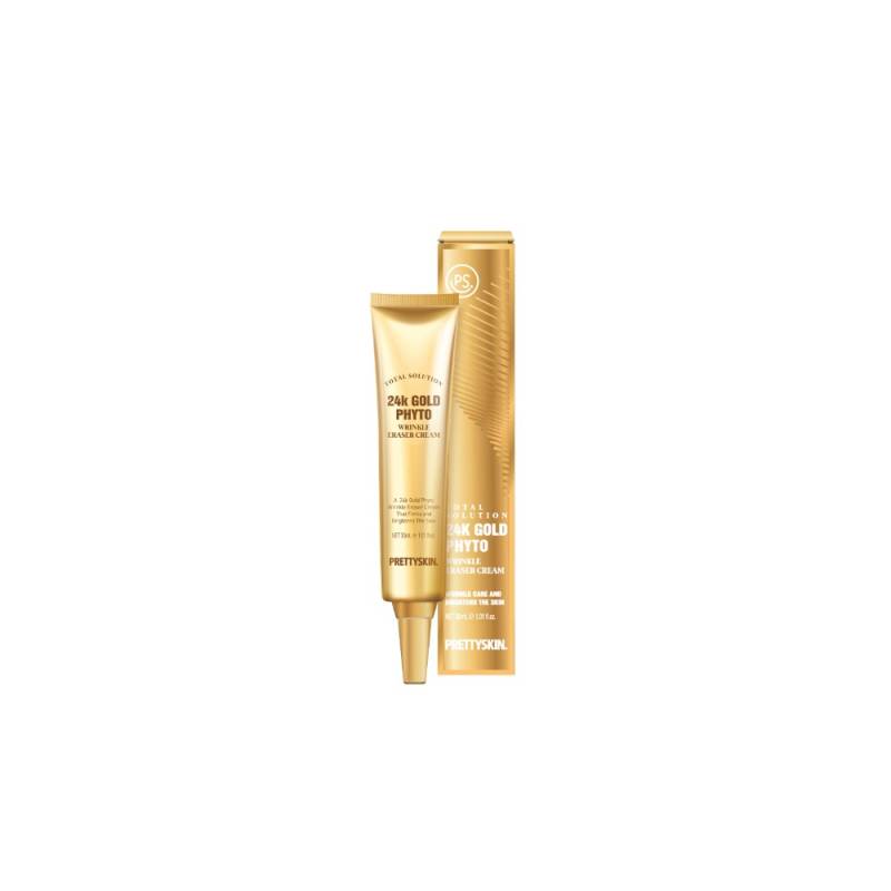 PRETTYSKIN - Total Solution 24K Gold Phyto Wrinkle Eraser Cream - 30ml von PRETTYSKIN