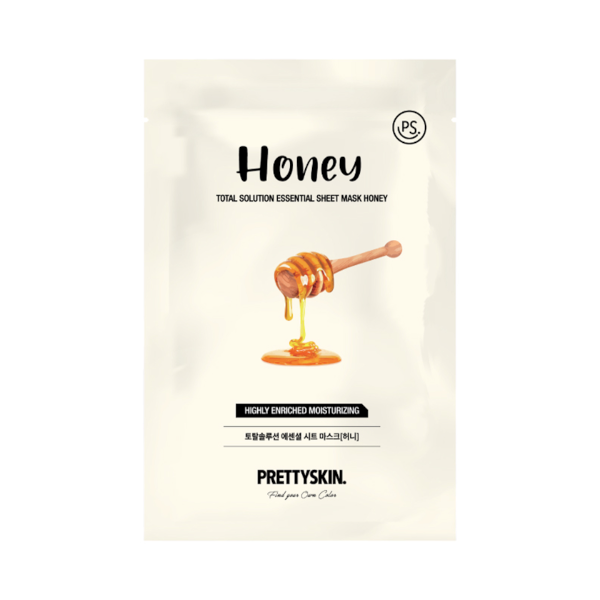 PRETTYSKIN - Total Solution Essential Sheet Mask - 1stück - Honey von PRETTYSKIN