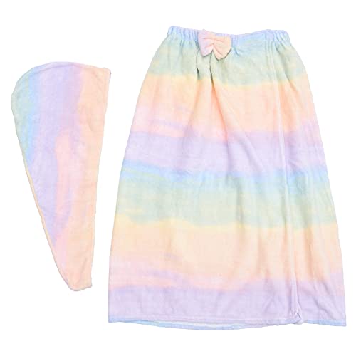 PRETYZOOM 1-teiliges Damen-handtuch-wickeltuch-set Mit Schnelltrocknender Mütze Luxuriöses Spa-handtuch-set Für Damen Bequem Und Atmungsaktiv von PRETYZOOM