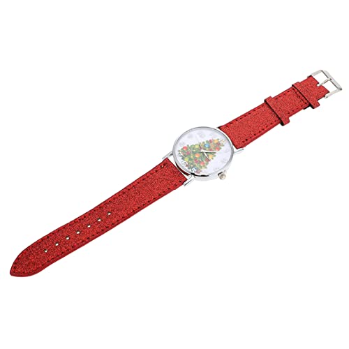 PRETYZOOM 1stück Elegante Damenarmbanduhr Weihnachtsuhr Mit Modischem Design Langebig Für Frauen Und Freundinnen Für Weihnachts-damenuhr Stilvolle Armbanduhr Für Damen Robuste Edelstahl von PRETYZOOM