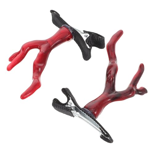 PRETYZOOM 2stücke Drachenhorn Haarnadeln Dekorative Clips Seitliche Haarspangen Chinesische Haarnadeln Stilvolles Haar-accessoire Für Frauen Festivals von PRETYZOOM