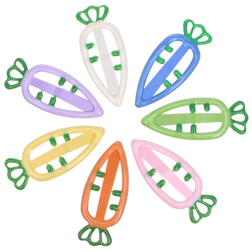 PRETYZOOM 21stücke Obst-haarspangen Für Mädchen Karotten-form Bonbonfarbenes Design Clip-design Reichlich Menge Sicherer Halt Haarspangen Für Kleine Mädchen Junge Haarnadeln von PRETYZOOM