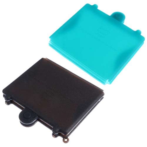 PRETYZOOM 2stücke Maskenbox Aus Tragbare Aufbewahrungsboxen Für Gesichtsabdeckungen Organizer-Clip Zum Schutz Vor Schmutz Und Leicht Und Praktisch Für Reisen Ausgehen Und Alltag von PRETYZOOM