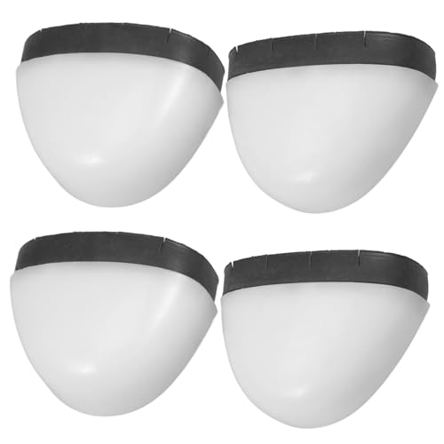 PRETYZOOM 4 Stück Teiliges Kunststoff Schutzkappen für Arbeitsschuhe Ergonomisch Leicht Langlebig Schutz vor Quetsch und Durchstoßverletzungen Passend Sicherheitsschuhe Herren von PRETYZOOM