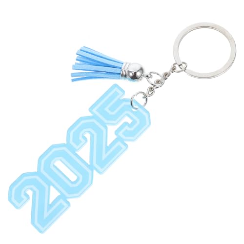 PRETYZOOM Schlüsselanhänger Für Abschlussschüler Klasse Von 2025 4 Stück Taschenanhänger Acrylquaste Schlüsselanhänger Für Abschlussfeier von PRETYZOOM