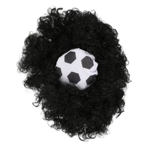 PRETYZOOM Afro Perücke Haarperücke Party Festival Cosplay Kostüm Kopfschmuck Fake Perücken Für Maskerade Lustige von PRETYZOOM