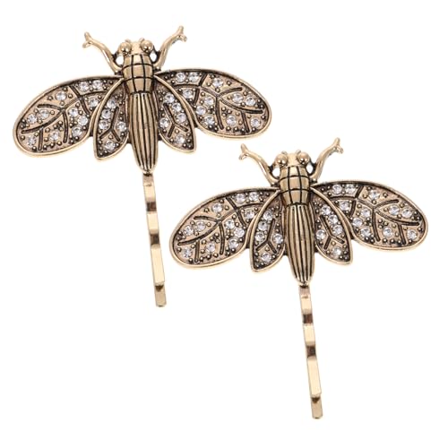 PRETYZOOM 2stücke Retro Libelle Haarspangen Haarnadeln Dekorative Haarschmuck Für Mädchen Party Accessoires von PRETYZOOM