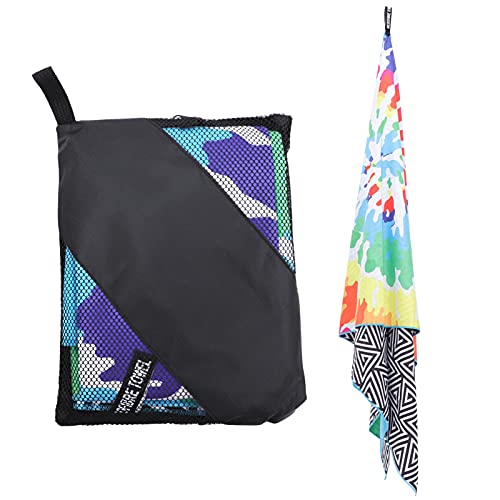 PRETYZOOM Badetuch outdoor blanket hand towel badetücher mesh pouch badehandtuch Cool Kühlung Mikrofaser im Freien Luft Strandtuch bedrucken schnell trocknende Matte 80% Polyesterfaser von PRETYZOOM