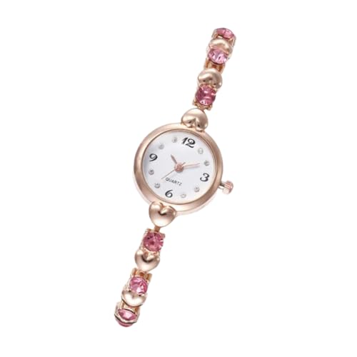 PRETYZOOM Damenarmbanduhren Damen armbanduhren Damen Accessoires Komfort Uhr Mutter Geburtstag schmuck Geschenk rosa Geschenke Frauen quarzuhr Erdfarben Anschauen Damenuhr von PRETYZOOM