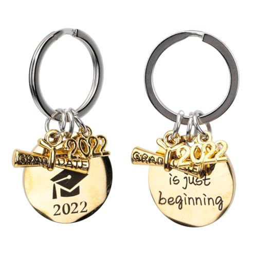 PRETYZOOM Edelstahl Graduierung Schlüsselanhänger Set 2 Stück Schlüsselanhänger Dekorative Graduierung Ihre PRETYZOOM Edelstahl Graduierung Schlüsselanhänger Set 2 Stück Schlüsselanhänger Dekorative Graduierung Ihre von PRETYZOOM