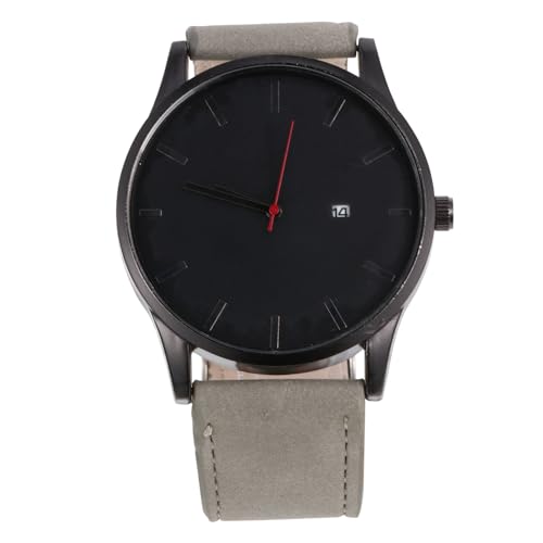 PRETYZOOM Fashion Watch Für Männer Und Frauen Elegante Quarzuhr Mit Kalender Einfaches Design Vielseitig Kombinierbar Leicht Und Langlebig Wahl Für Jeden Anlass von PRETYZOOM