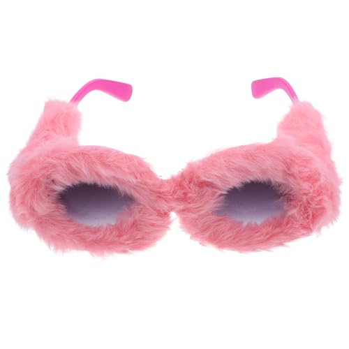 PRETYZOOM Lustige Brille Plüschbrille Sonnenbrillen Für Karneval Oder Fasching Maskerade Brille Für Frauen von PRETYZOOM