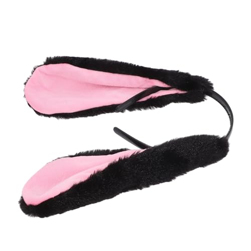 PRETYZOOM Flauschiges Haarband Mit Pelzigen Ohren Tier-stirnband Für Partys Festliche Kostüme Weiches Material Bequeme Passform Für Jedes Alter von PRETYZOOM