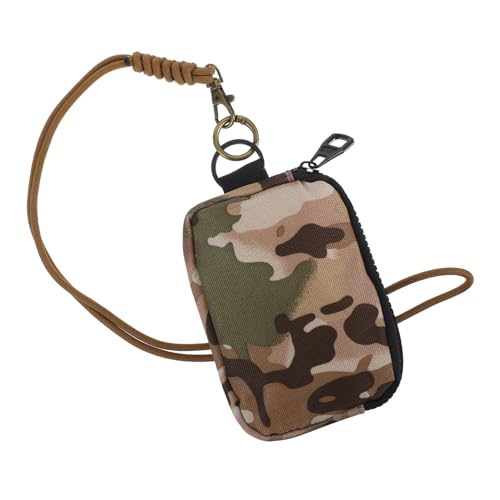 PRETYZOOM Schlüsselkartenetui Mit Reißverschluss Tragbare Geldbörse Für Kleine Ausweise Und Kreditkarten Aus Wasserdichtem Material Für Outdoor-aktivitäten Und Täglichen Gebrauch von PRETYZOOM