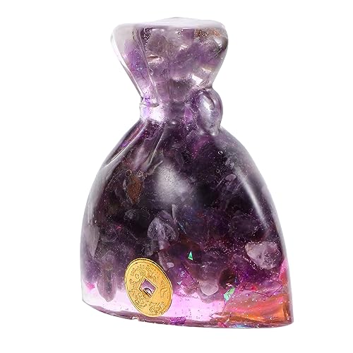 PRETYZOOM Geldbeutel Für Bargeld Kunstharz Dekoration Kreatives Geldbeutel-Ornament Schreibtischschmuck Auto-Geldbeutel-Dekoration Home-Office von PRETYZOOM