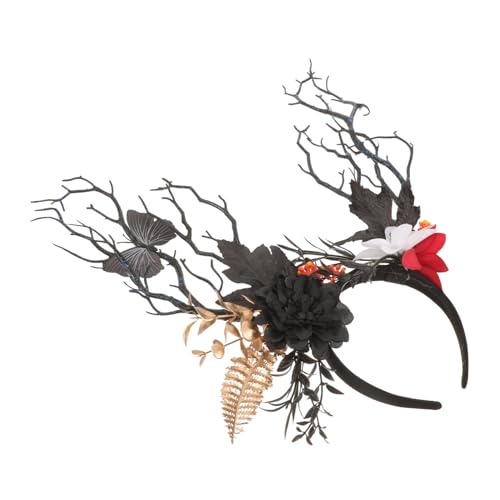 PRETYZOOM Stirnband Stirnbänder Damen-Stirnband Kopfdekoration Party-Dekoration Kostüm-Kopfschmuck Haar-Accessoire Für Frauen Kleidung Kopfbedeckung Dekorieren Halloweenkostüm von PRETYZOOM