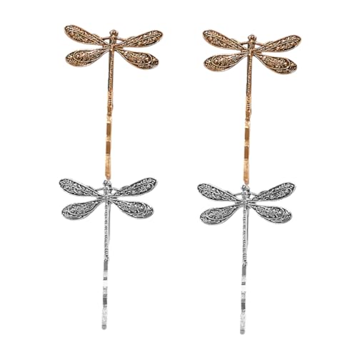 PRETYZOOM Haarspangen-set Für Damen 4 Stück Libellen-haarspangen Haar-accessoires Für Mädchen von PRETYZOOM