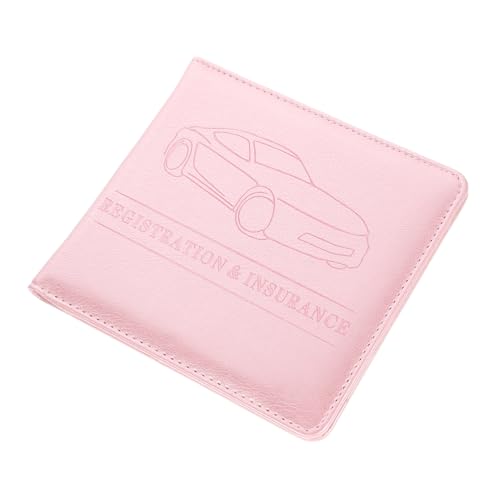 PRETYZOOM Schutzhülle Für Versicherungsdaten Autodokumentenhalter Autopapier Organizer Versicherungshalter Halter Für Kfz Versicherung Und Zulassungskarte Dünnes Kreditkartenetui von PRETYZOOM