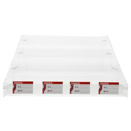 PRETYZOOM Verkaufsständerhalter Für Den Einzelhandel Ausstellungsschrank Abgestufte Ausstellungsregale Wandmontage Ladendisplay Ständer Große Hohe Getränke Organizer von PRETYZOOM