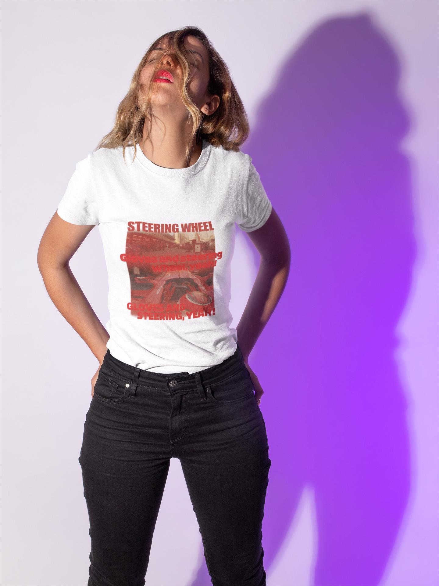 Kimi Räikkönen - Lenkrad T-Shirt Kimi Räikkönen - Lenkrad T-Shirt von PRGCLOSET