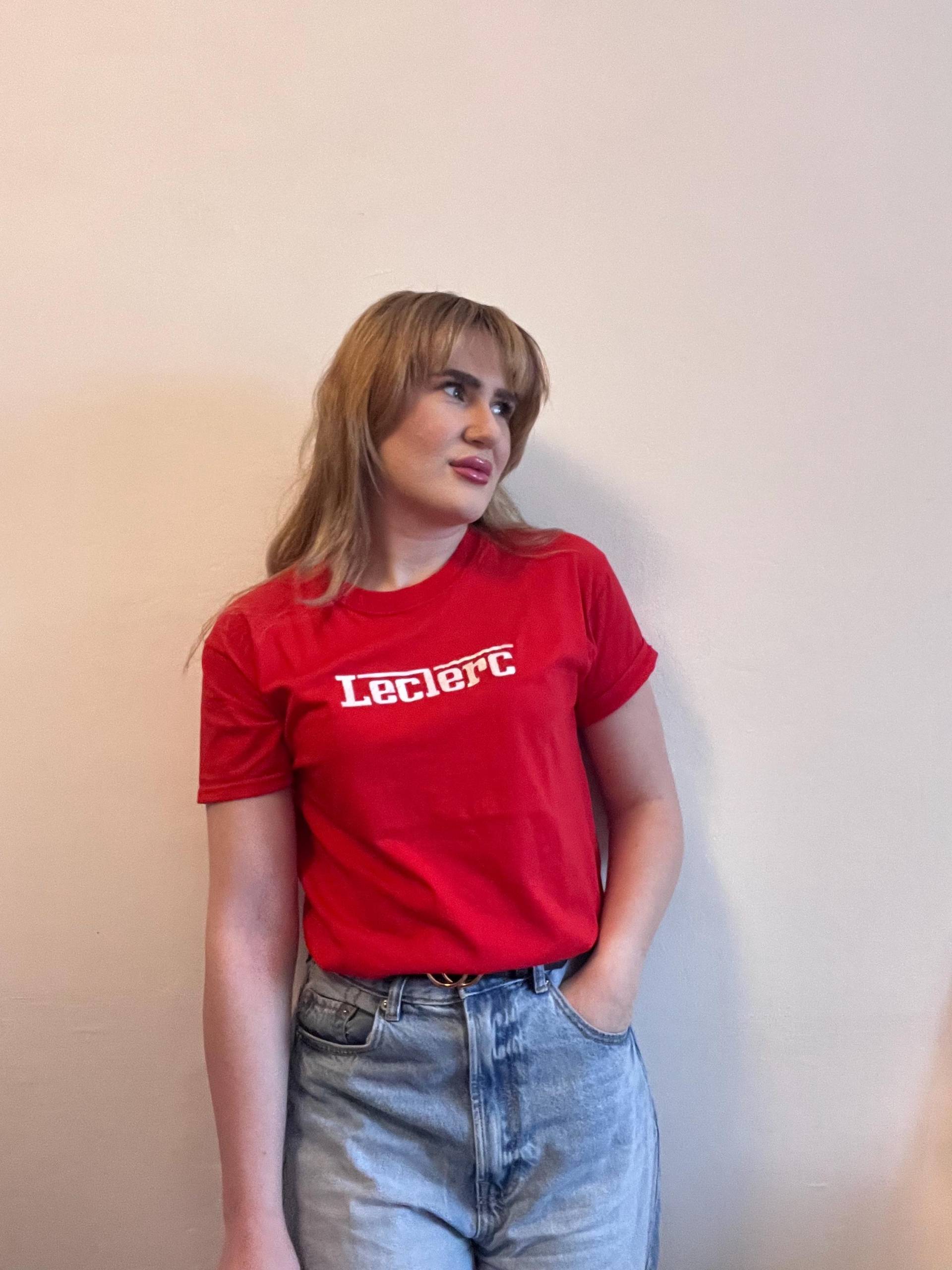 Leclerc Besticktes T-Shirt Leclerc Besticktes T-Shirt von PRGCLOSET