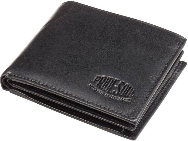 PRIDE & SOUL Gürteltasche Geldbörse Viva 11x9,5x2cm Leder schwarz von PRIDE & SOUL