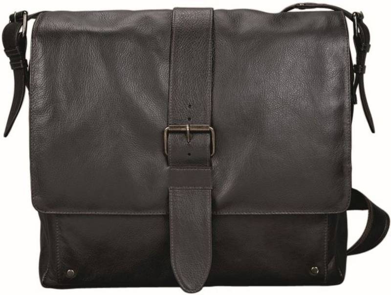 PRIDE & SOUL Umhängetasche Umhängetasche Neo 30x28x5cm Leder dunkelbraun PRIDE & SOUL Umhängetasche Umhängetasche Neo 30x28x5cm Leder dunkelbraun von PRIDE & SOUL