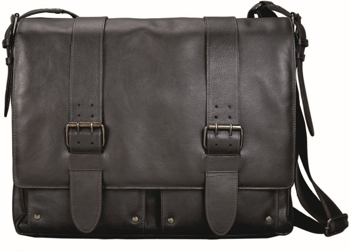 PRIDE & SOUL Umhängetasche Umhängetasche Tank 35x26x7cm Leder dunkelbraun PRIDE & SOUL Umhängetasche Umhängetasche Tank 35x26x7cm Leder dunkelbraun von PRIDE & SOUL