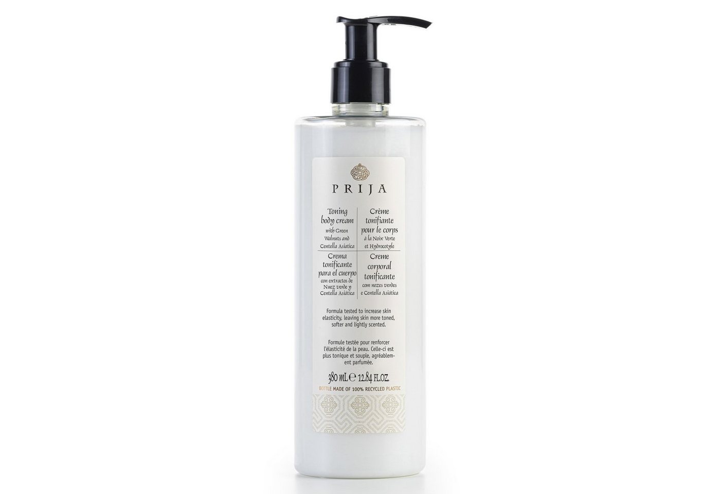 PRIJA Bodylotion PRIJA tonisierende Körpercreme, mit Walnuss-Extrakt, 380 ml, 1-tlg. von PRIJA