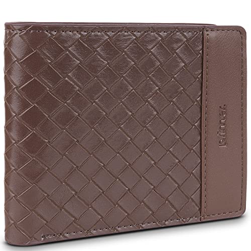 PRIMER Geldbörse für Junge Männer, kleine Geldbörse mit Geldbörse, Geldbörse für Junge, Brieftaschen für Herren, Kreditkartenetui für Herren, RFID-Schutz, Braun (834003), m, Klassisch von PRIMER
