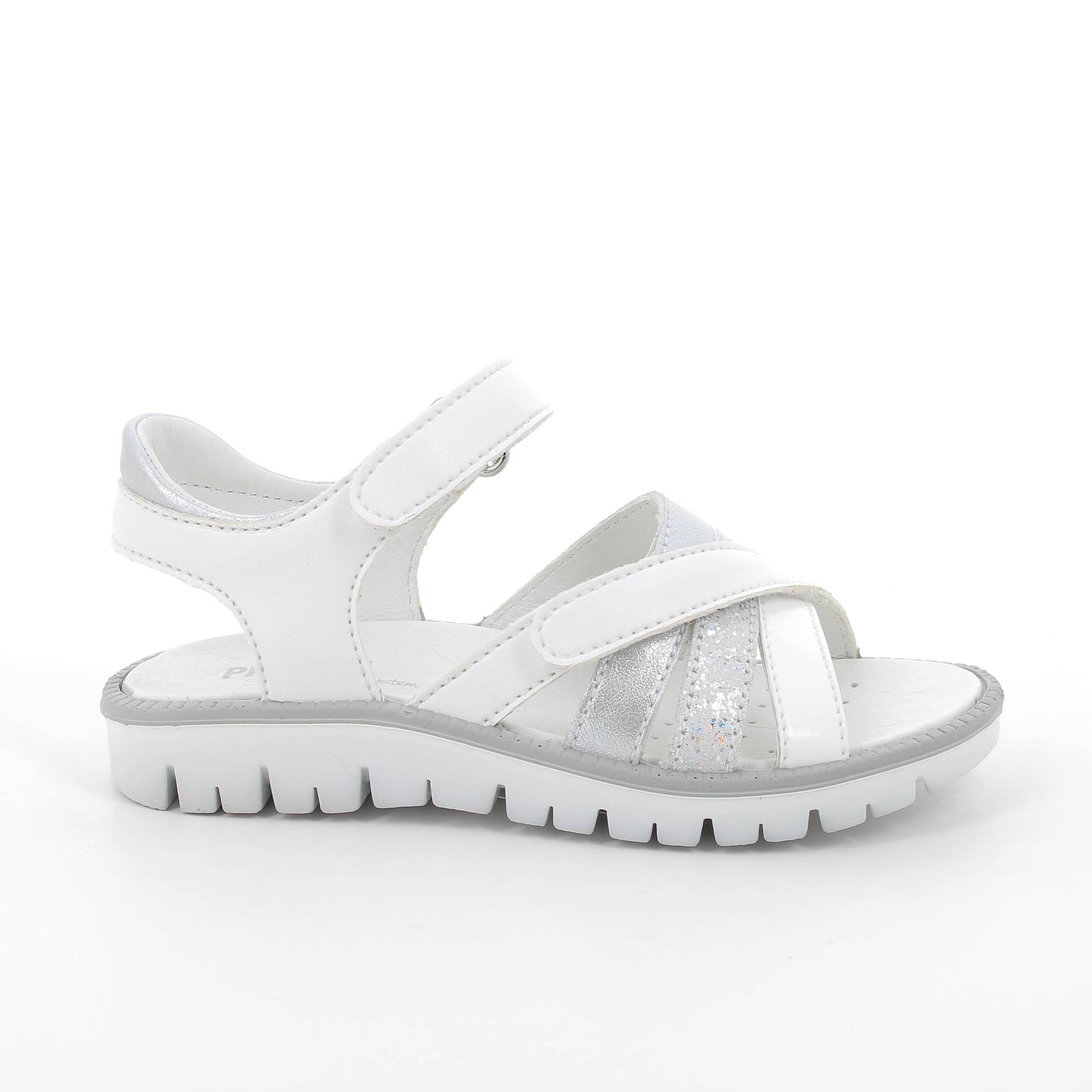 PAX 78910 KUNSTLEDER WEISS-SILBER - Gr. - 34 von PRIMIGI