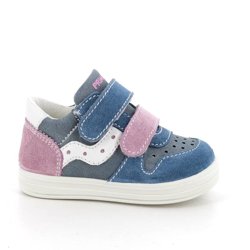 PBA 58542 VELOURS-LAMINIERTES JEANSBLAU-ROSA - Gr. - 24 von PRIMIGI