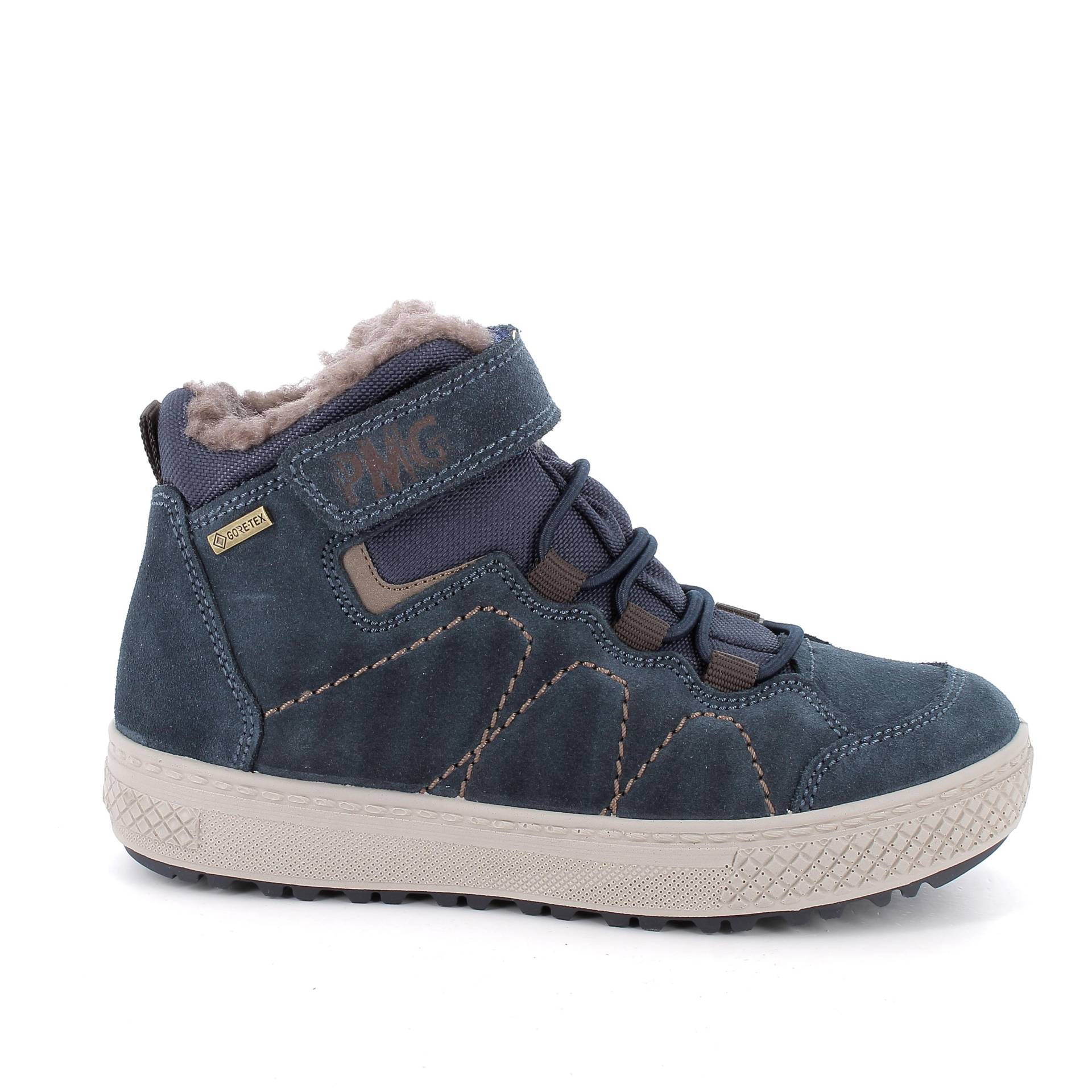 PBYGT 88905 VELOURSLEDER-TEXTI NAVY-DUNKELBLAU - Gr. - 31 von PRIMIGI