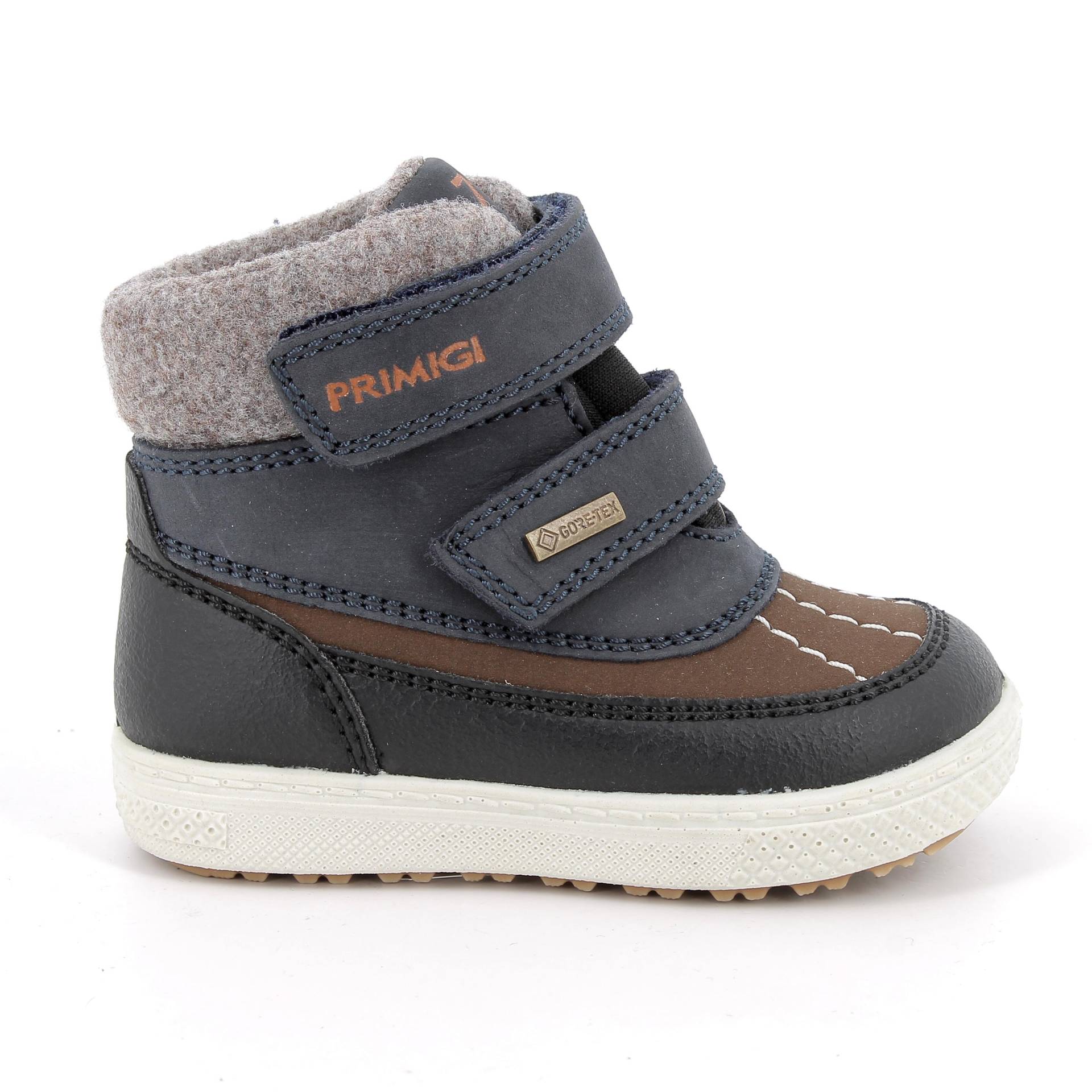 PBZGT 88566 LEDER-KUNSTLEDER-G BLAU-BRAUN-SCHW - Gr. - 22 von PRIMIGI